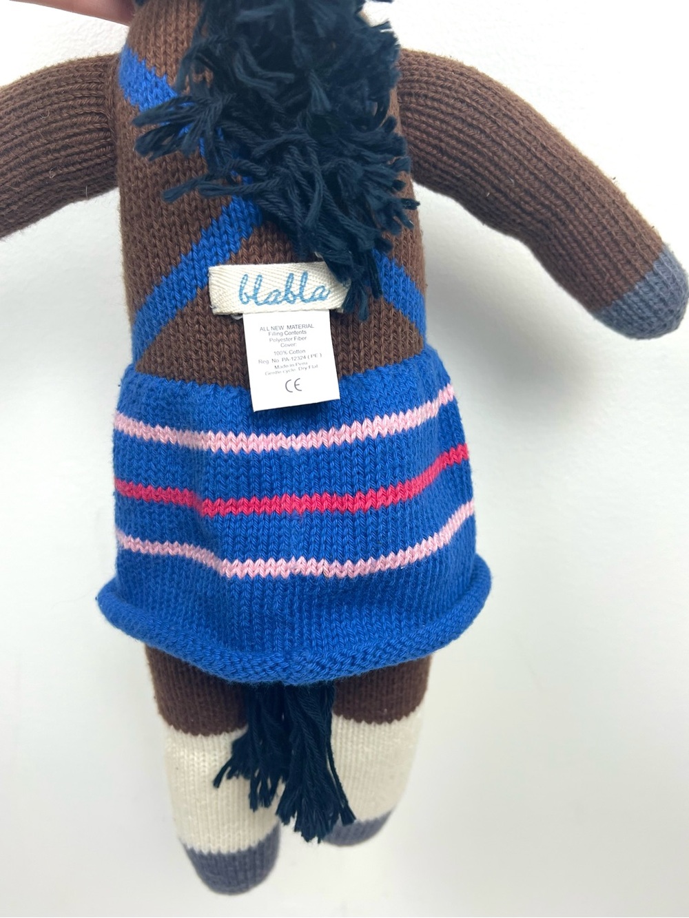 Blabla Electra Horse Knit Doll - Picture 8 of 11